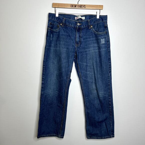 Boy's Levi's 514 Straight Leg Denim Jeans - Picture 1 of 7